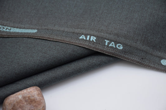 AIR TAG wool Mens premium Wash & Wear unstitched fabric|shade 5