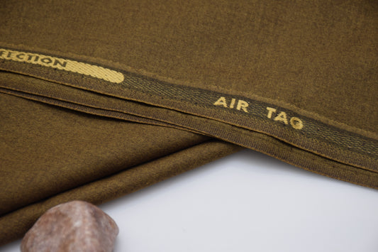 AIR TAG wool Mens premium Wash & Wear unstitched fabric|shade 7