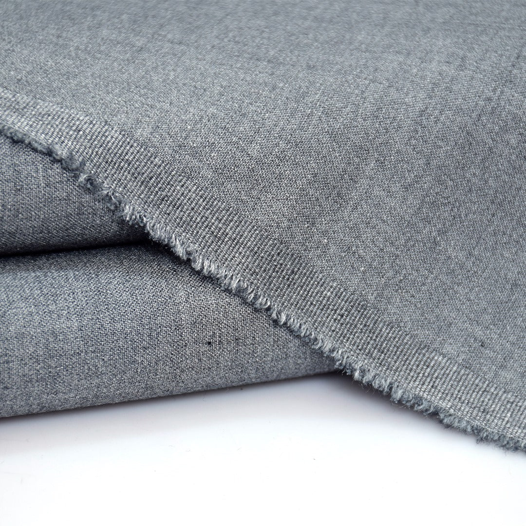 PH wool Mens premium Wash & Wear unstitched fabric|silver grey