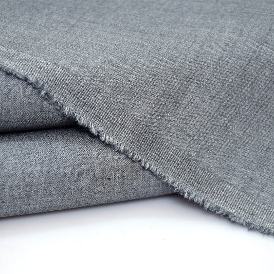 PH wool Mens premium Wash & Wear unstitched fabric|silver grey